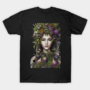 Flora goddess of nature T-Shirt